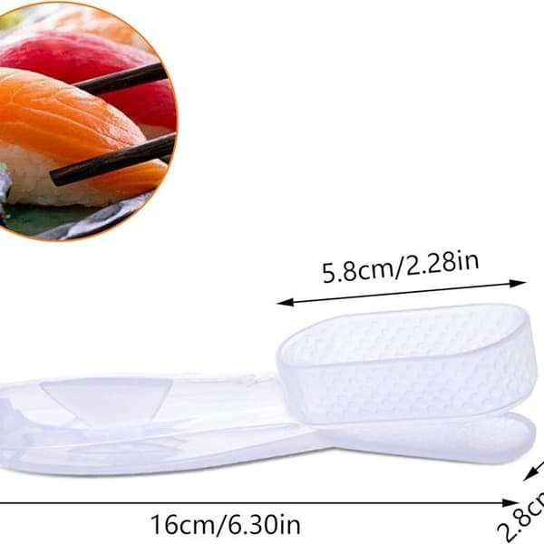 2 stk. værktøjer til sushi sushi form til onigiri DIY sushi maker form