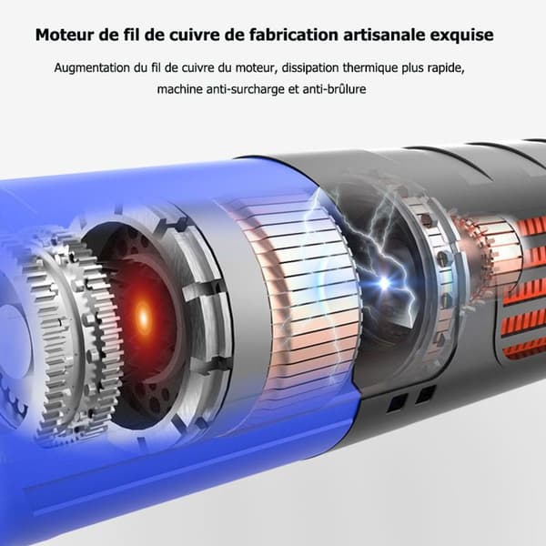 Vinkelsliper med ledning - Leveres med 1500W Cisea sidehåndtak