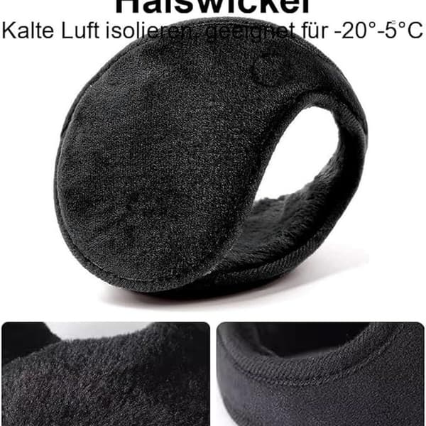 Ørevarmere, fasjonable vinter unisex øremuffer, plysj øremuffer