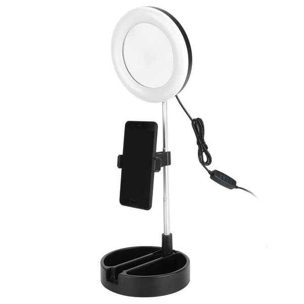 Foldbar USB LED-ringlys for Live Fill Light, 6,3 tommer KLB