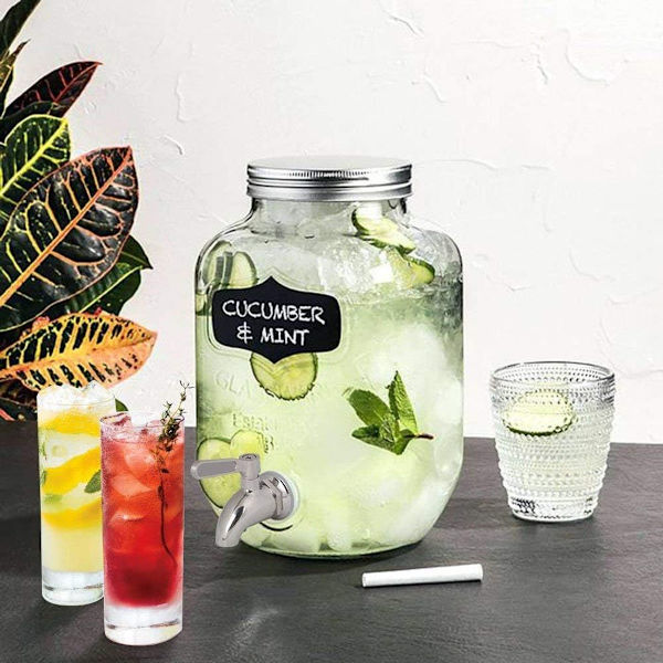Dryckesdispenser kran i rostfritt stål ersättning kran juice KLB