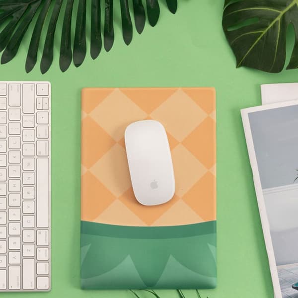 Ergonomisk musematte med håndleddstøtte, sklisikker musematte for