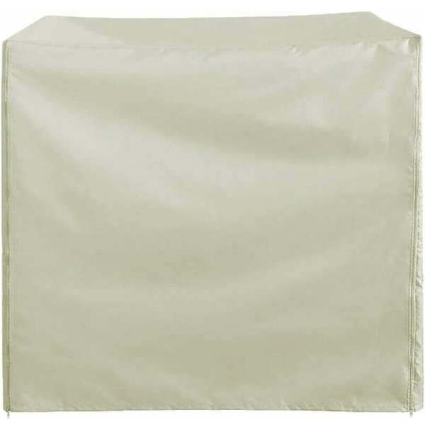 Vattentät 3-sits gungöverdrag, 220x125x175cm 210D Oxford Anti-UV gungöverdrag Utomhus gungskydd - Beige KLB
