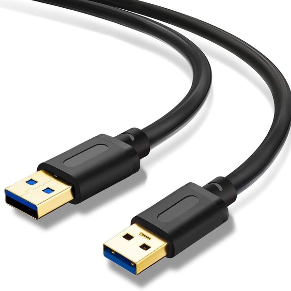 USB 3.0 A til A hannkabel 3 fot, USB til USB-kabel USB hann til 3 fot