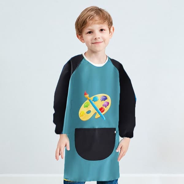 Barneforkle overdress, barnas studiokunst klesdrakt stil4