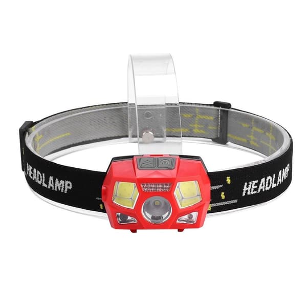 USB-oppladbar mini LED-hodelykt, bølgeinduksjonshodelykt KLB