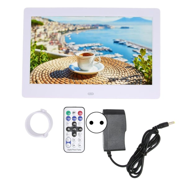 Digital fotoram HD 10,1 tum 1024 x 600 LCD-skärm Smart KLB