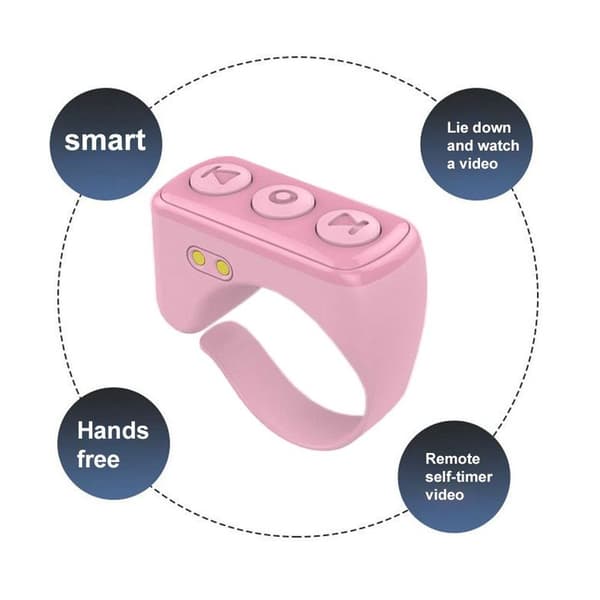 TIK Tok Bluetooth-fjernkontroll sideskifter for iPad-telefoner