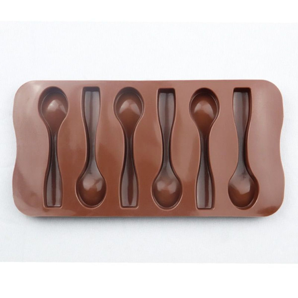 Silikoneform til skeer - Non-stick chokoladefremstillingsform