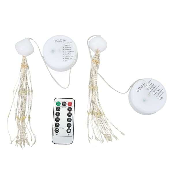 Pakkaus LED-koristevalot 8 tilaa DIY Ripustettavat aurinkovalot KLB