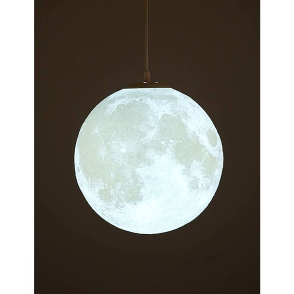 Moon Soveværelse Loftslampe, Pendel, Måne Lysekrone, Indendørs Belysning,