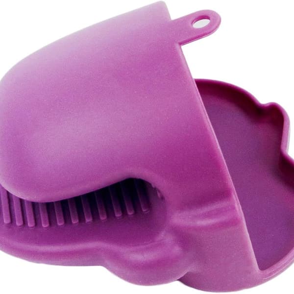 2 st Mini Uggla Vantar Roliga Silikon Mikrovågsugns Vantar för
