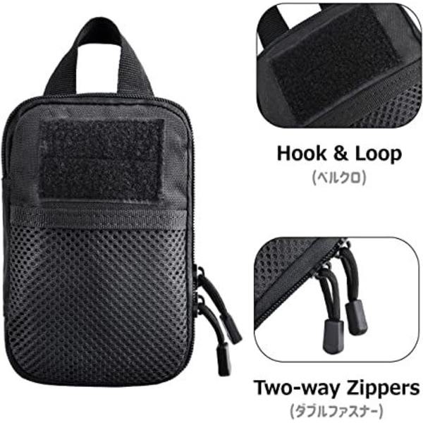 Taktisk EDC-pung Molle-utility-pung Gadget-arrangør Telefonholder Taljepose IFAK-pose Smartphone-pung Lommeværktøjsetui