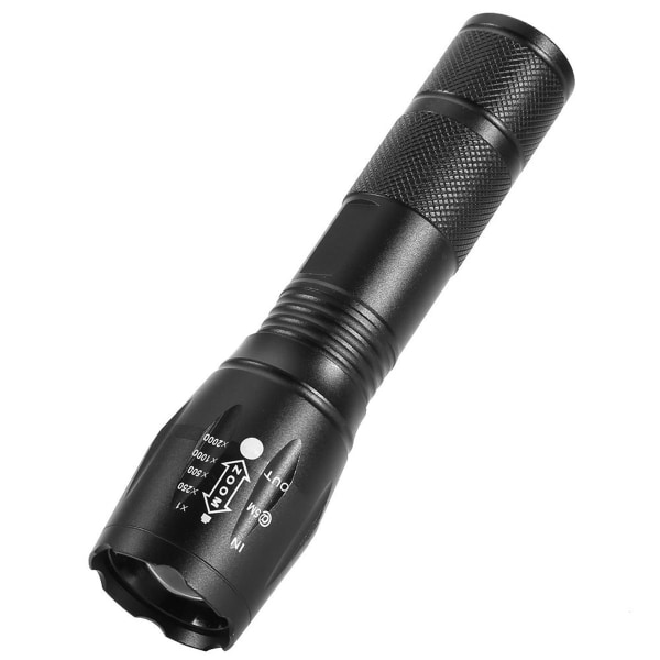 Super lys 200lm T6 LED udendørs teleskopisk zoom KLB