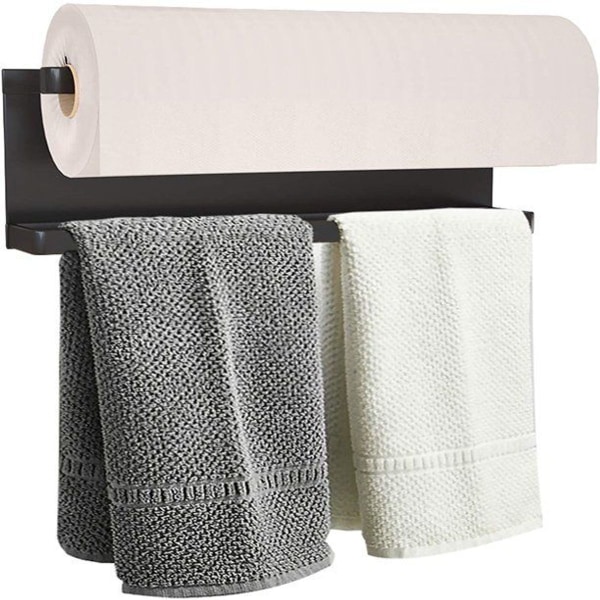 Magnetisk handdukshållare, pappershanddukshållare, självhäftande magnetisk väggfäste