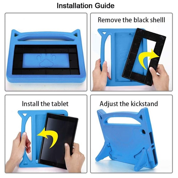 Kotelo iskunkestävälle suojakotelolle tabletille