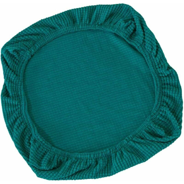 Stretch Stolskydd för Kontorsstol, Snurrstol, Stolsöverdrag (Blå 50-65cm × 50-63cm) KLB