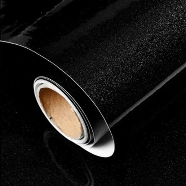 15,7'' x 118'' itseliimautuva tapetti kontaktipaperi musta