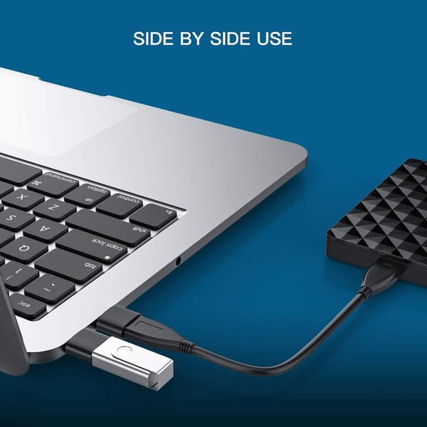 USB-C naar USB mannelijke adapter voor iPhone/Samsung
