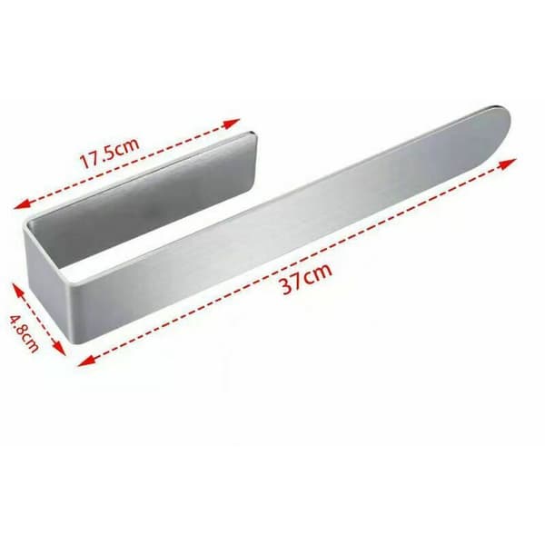 Selvklebende håndklestang - Håndklestang i rustfritt stål for baderom - 37 cm KLB