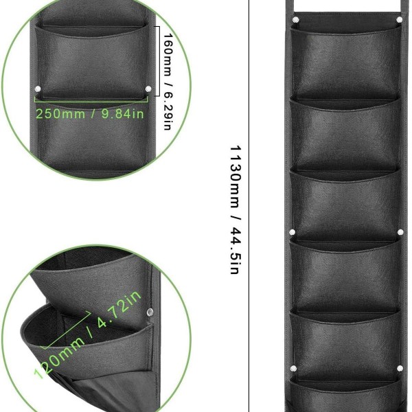 Jordgubbspåsar 2-pack 10 gallon Jordgubbsodlingspåsar