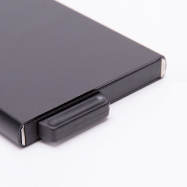 2st aluminiumlegering kreditkortshållare RFID Stöldskydd multifunktionell