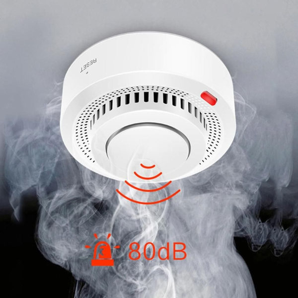 Wifi Røgdetektor Smart Brandalarm Sensor Trådløst Sikkerhedssystem KLB