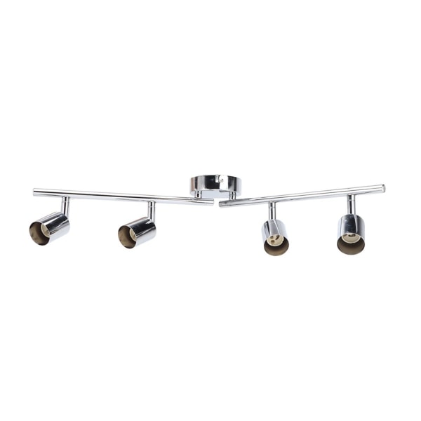 Lampeholder 4 hoder justerbar fleksibel roterende GU10 lys KLB