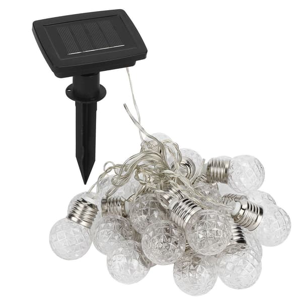 20 LED Solcelled Batteridrevne Feelykter Dobbeltmodus Vanntette KLB