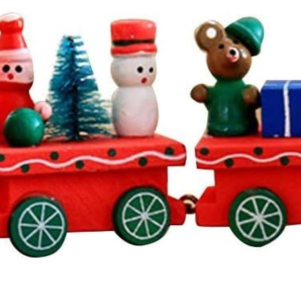 Mini trætog til juledekoration gave KLB