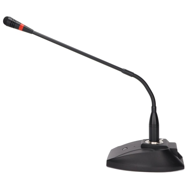 Svanehals kabelmikrofon, bordmikrofon med XLR-hode KLB
