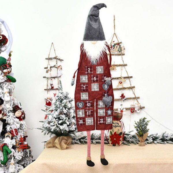 Santa Filt Adventskalender Style 1 KLB