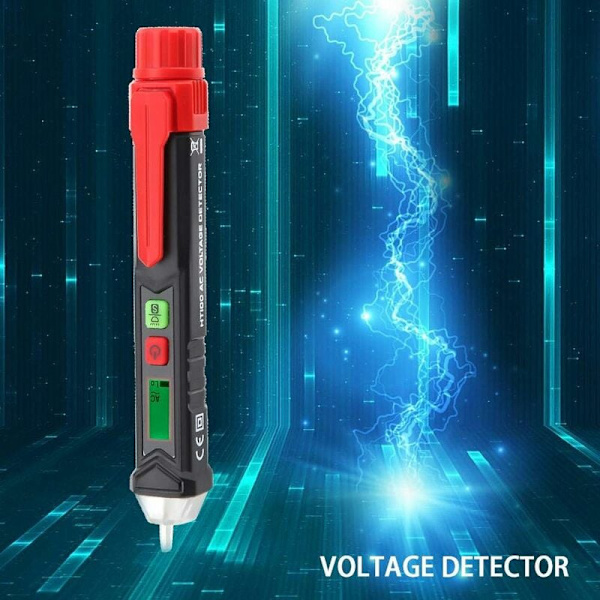 Spændingsdetektor, berøringsfri teststift, AC spændingsdetektor 0 40°C, 48V-1000V/12V-1000V KLB