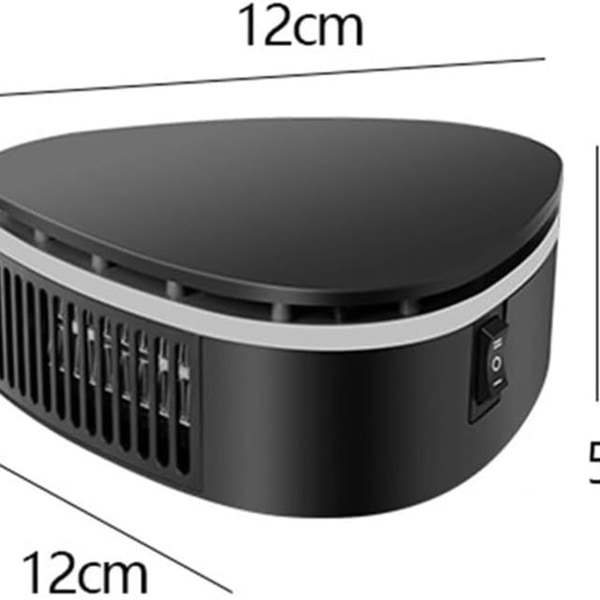 Nopea 12V autonlämmitin tuulettimella - Kannettava ja tehokas