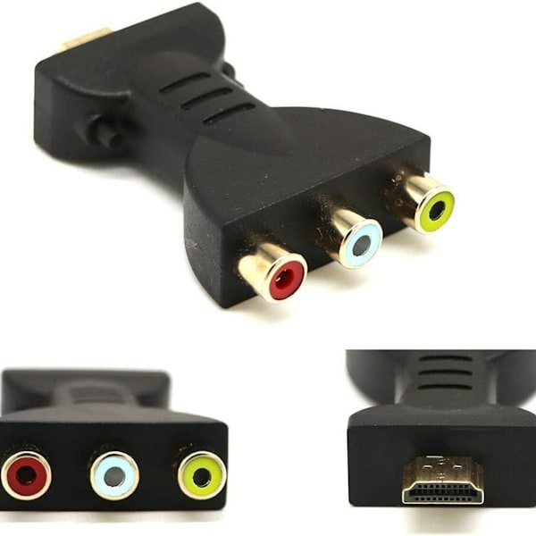 HDMI till 3 RCA AV-videoadapter