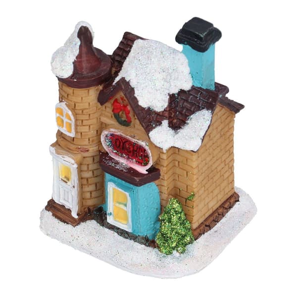 Julelandsbyhus, bydekorasjon, glødende harpiks KLB