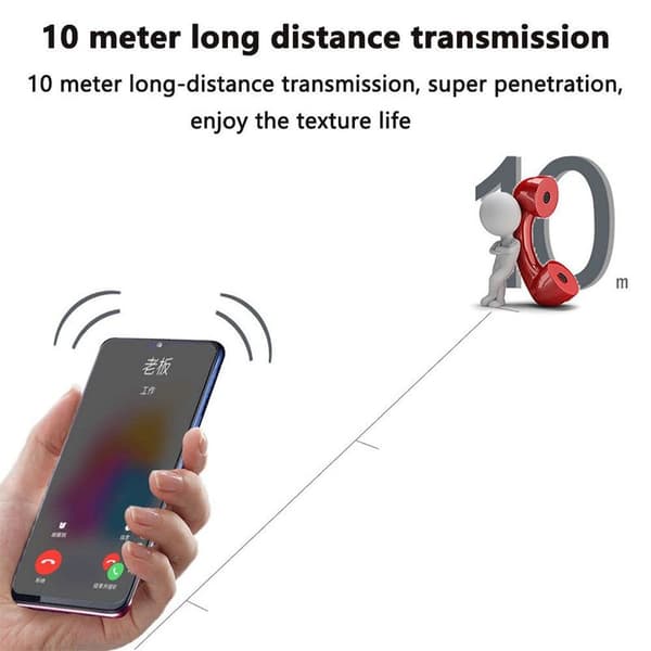 Bluetooth-hodetelefoner med ørekrok, headset uten sølv