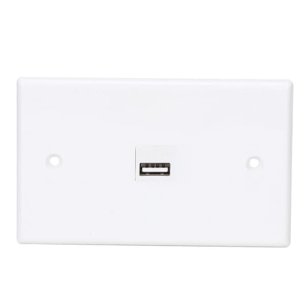 Hushålls USB 2.0 laddningsuttag med vägguttag KLB