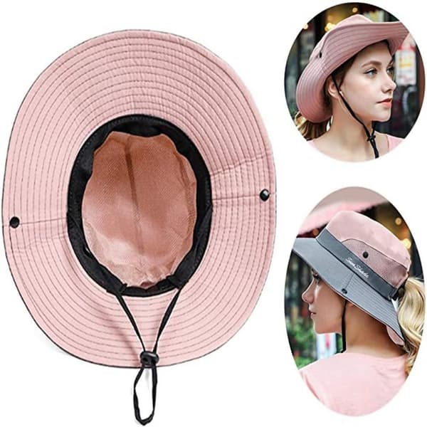 Solhat UPF 50+ sammenklappelig fiskehat havehat unisex solhat KLB