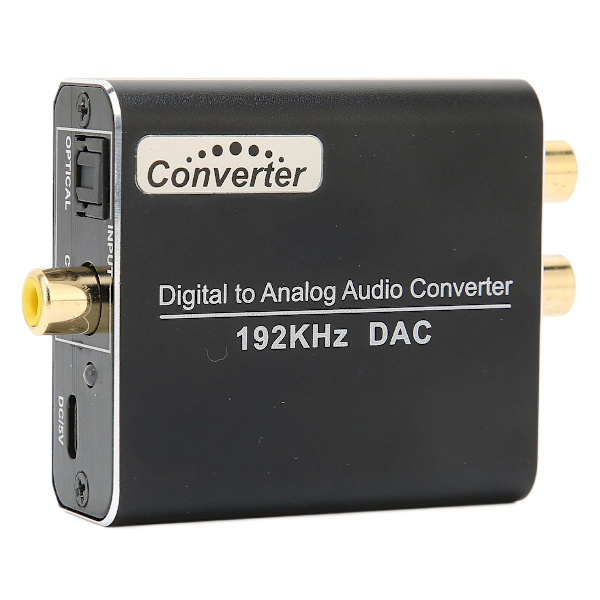 Digital til analog lydkonverter, digital optisk coax til KLB