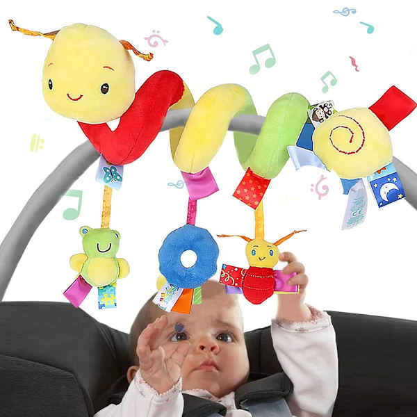 Baby klapvogn legetøj, klapvogn spiral legetøj, baby sæde KLB
