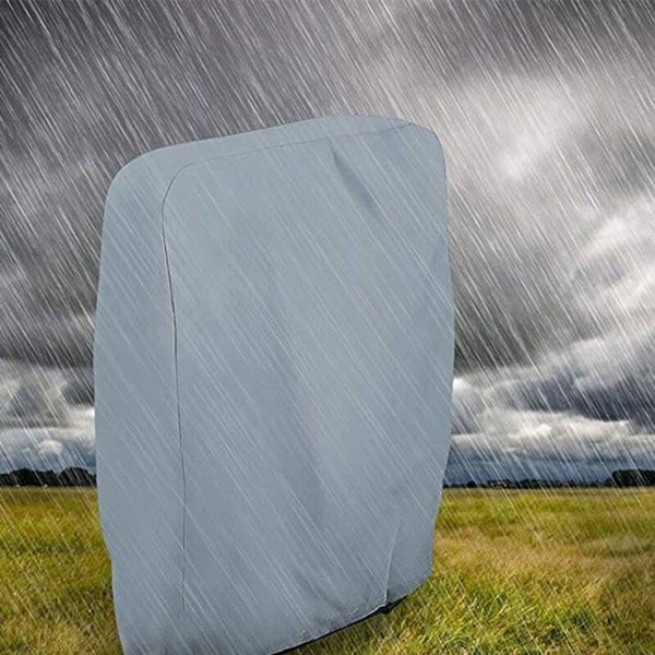 Zero Gravity Ulkoilman Vedenpitävä Taitettava Tuolinpäällinen 71x110cm Harmaa