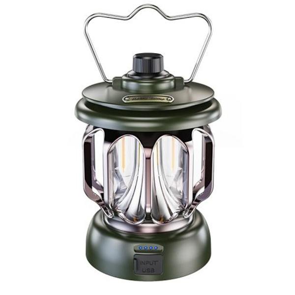 LH-B46 LED Retro Bärbar Tältlampa, Bärbar USB Laddningsbar Campinglampa