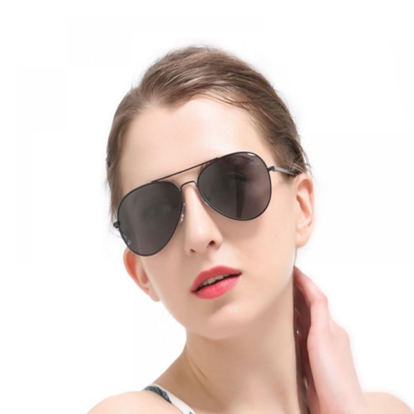 Speilsolbriller polarisert UV-beskyttelse aviator solbriller KLB