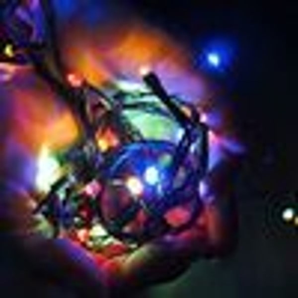 Ljusslinga 5M 50 LED 8 Ljuslägen USB Vattentät med Fjärrkontroll för Fest KLB