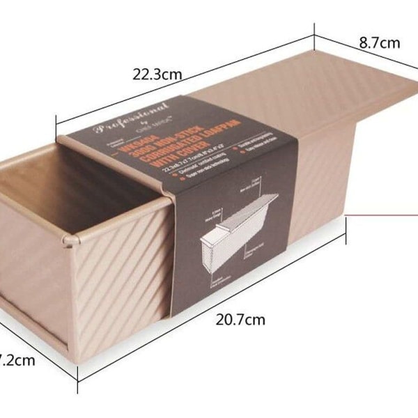 450g dej toastbrød bageform kage brød bageform bageform med