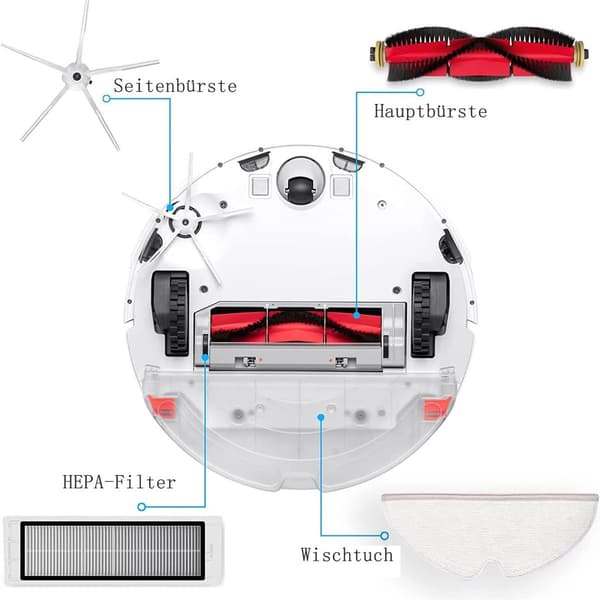 roborock S7/ S7 Maxv/ S7 Maxv Ultra/ S7 Pro Ultra tilbehør original vaskbar