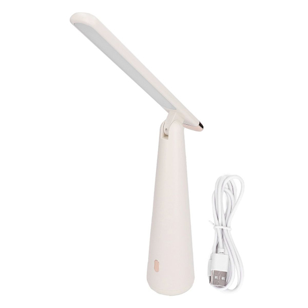 Hopfällbar 24 LED-skrivbordslampa, 3 färgtemperaturer, USB KLB