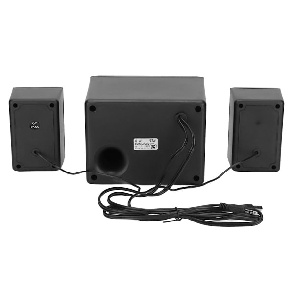 D-209 stationära datorhögtalare med mobil subwoofer KLB