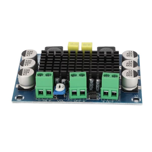 Mono-effektforstærkerkort 100W 1-kanals forstærkermodul KLB